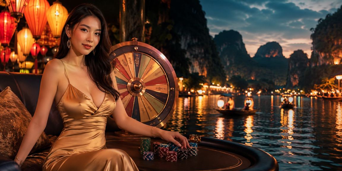 Người dùng Hội An kiểm tra trạng thái giao dịch trong không khí đèn lồng